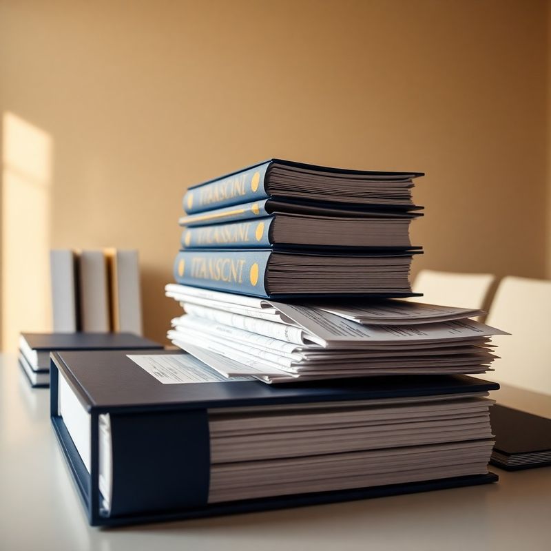 Bibliorafturi legale și declarații fiscale organizate pe un birou minimalist